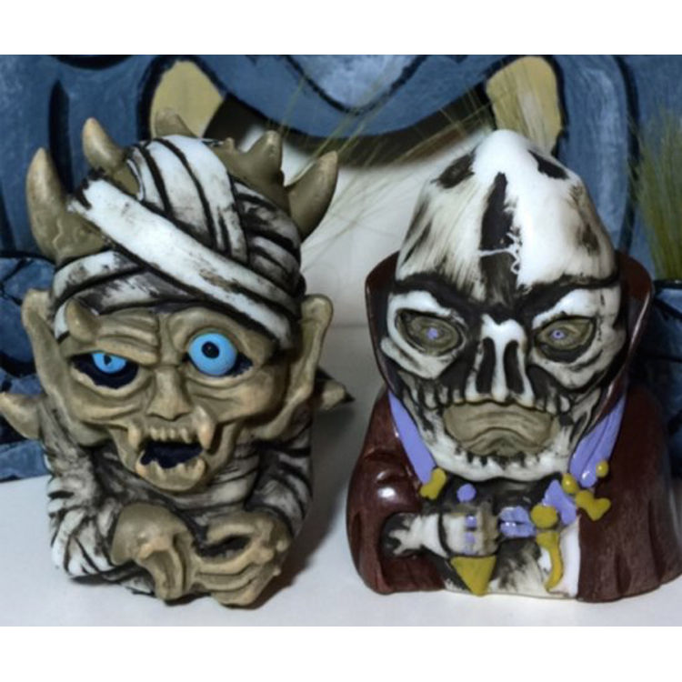 ELDER DEMONS RESIN WHITE by Death Cat Toys (Johan Ulrich)