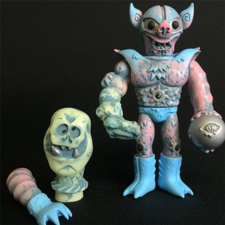 JEFF - PINK ONE OFF by Death Cat Toys (Johan Ulrich)