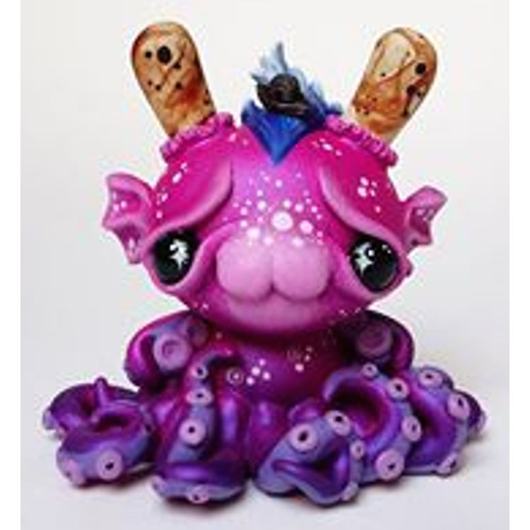 Teddy Tentacles - pink by Haus of Boz (Laura Copeland)