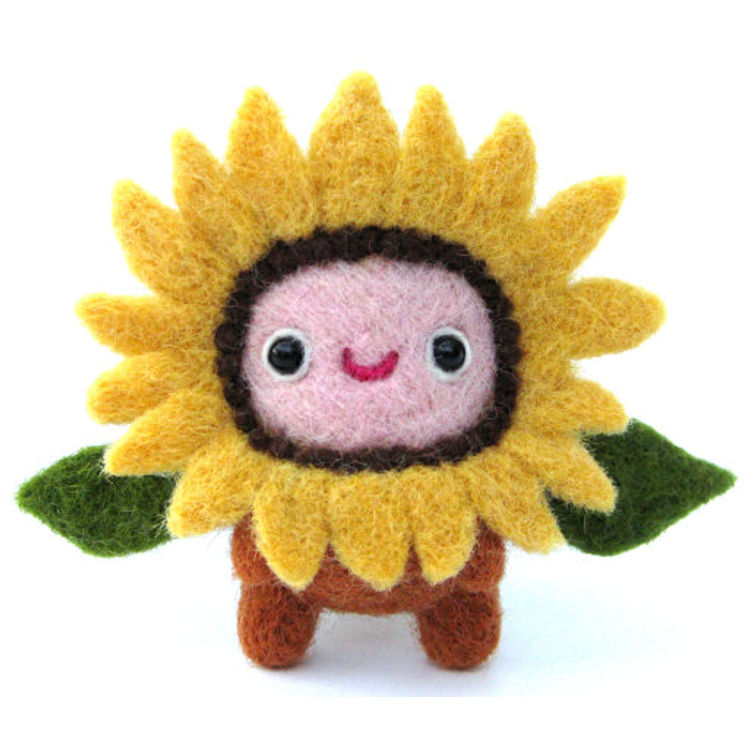Sunflower Kid by Poopycakes Cute Creations