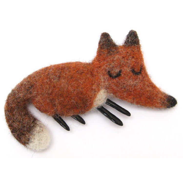 Sleepy Fox by Poopycakes Cute Creations