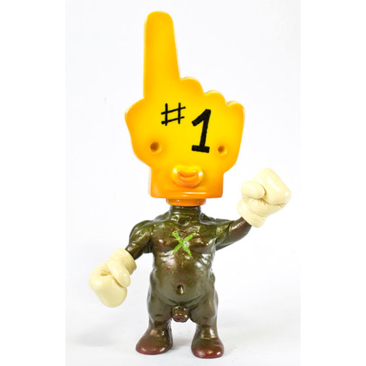 EGO BOY - green guy by Emilio Subirá