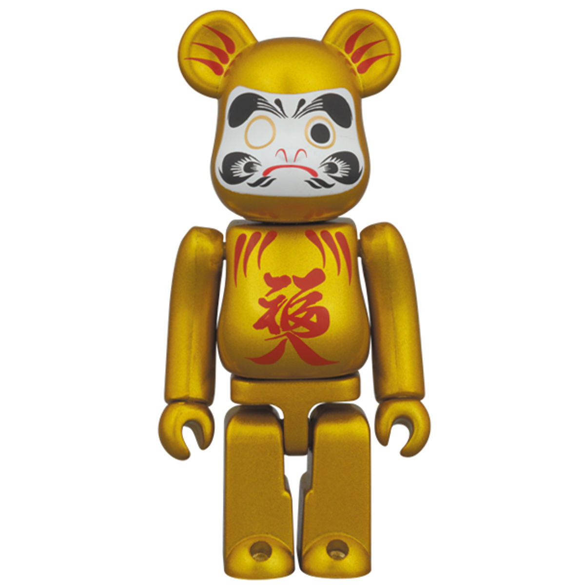 BE@RBRICK Dharma gold Pearl 100%