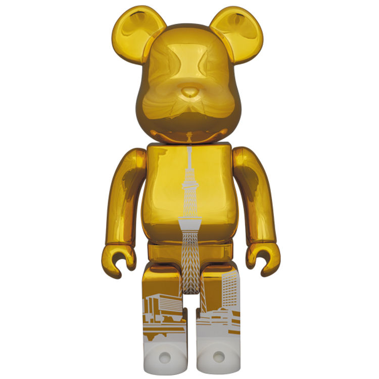 400% Be@rbrick Tokyo Sky Tree Town (R) GOLD by Medicom