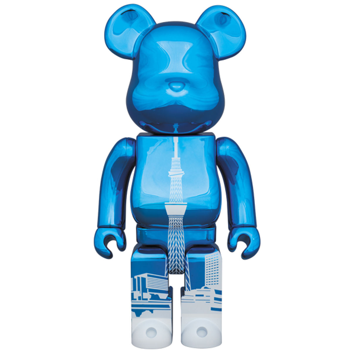 BE@RBRICK Tokyo Sky Tree Town (R) 400% LIGHT BLUE