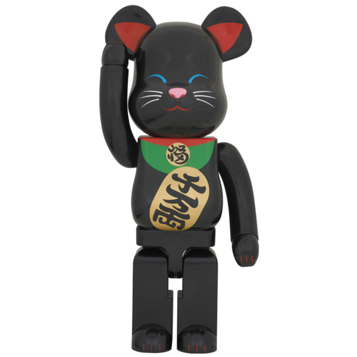 1000% Black Beckoning Cat