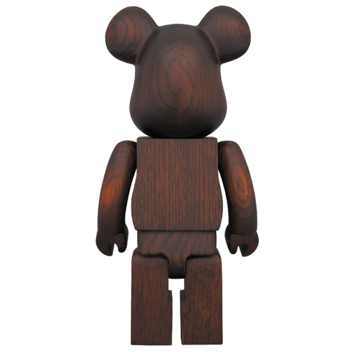 400% Rosewood Paint  Karimoku Bearbrick