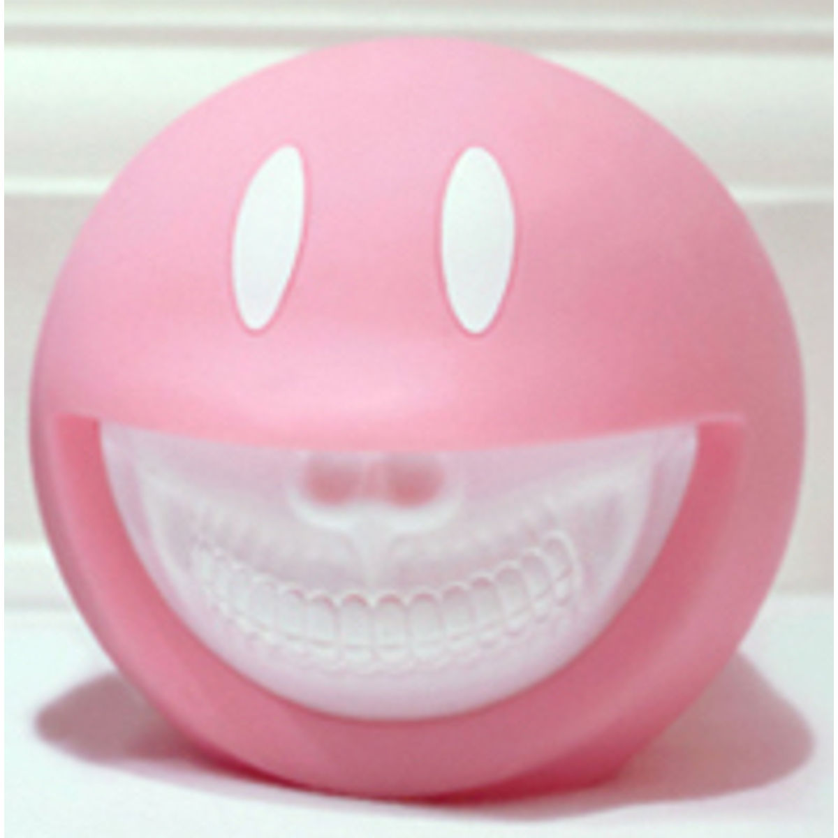 Smiley Grin Piggy Bank - Lady Pink