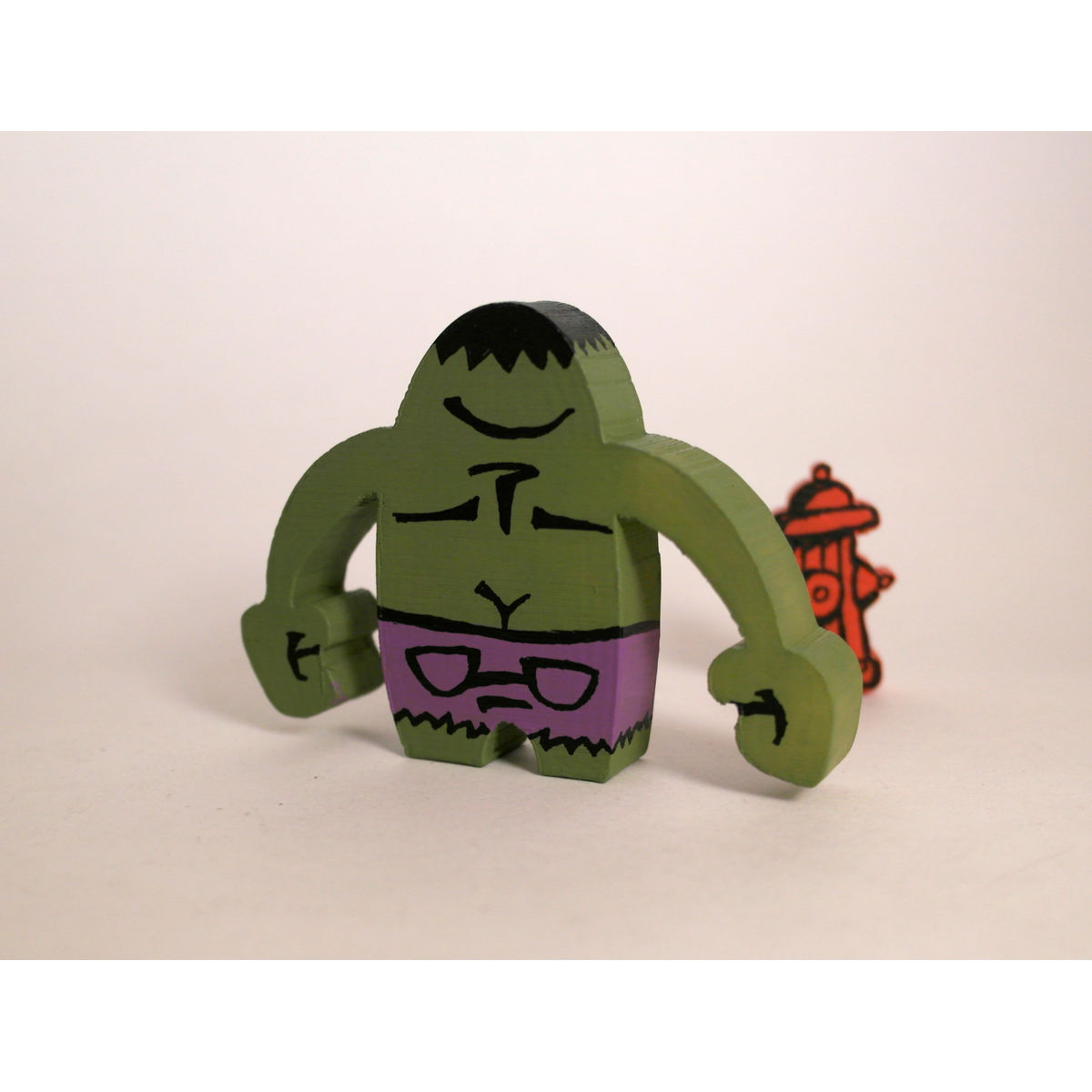 Hunk Smoosh! 3D printed figure