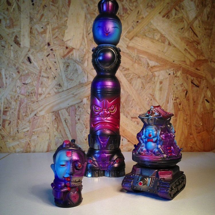 DR. Miroku Vampire family color B set by Mirock Toy (Yowohei Kaneko)