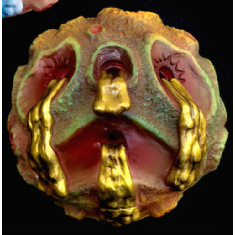 Ooze Ball - Golden Sludge by Rampage Toys (Jon Malmstedt)