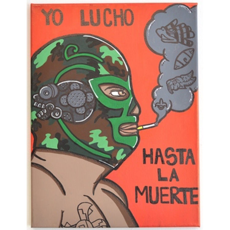 I Wrestle Until The Death by Derf Bunny