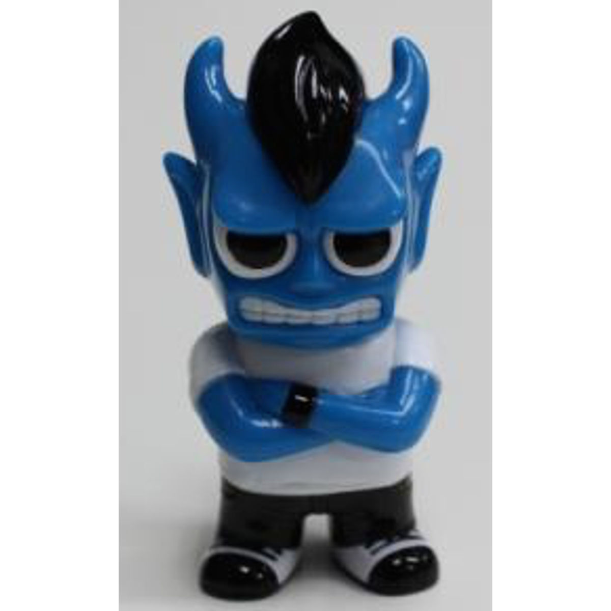 Real head mini size demon HEAD (blue molding / white shirt)