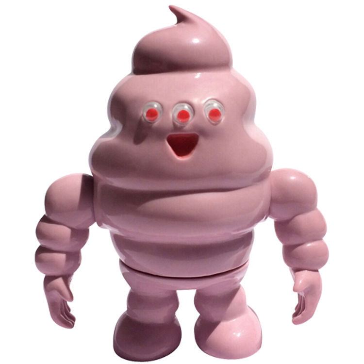 Pink with Red Eyes Soft Man by Art Junkie (Shinichiro AJ Kato)