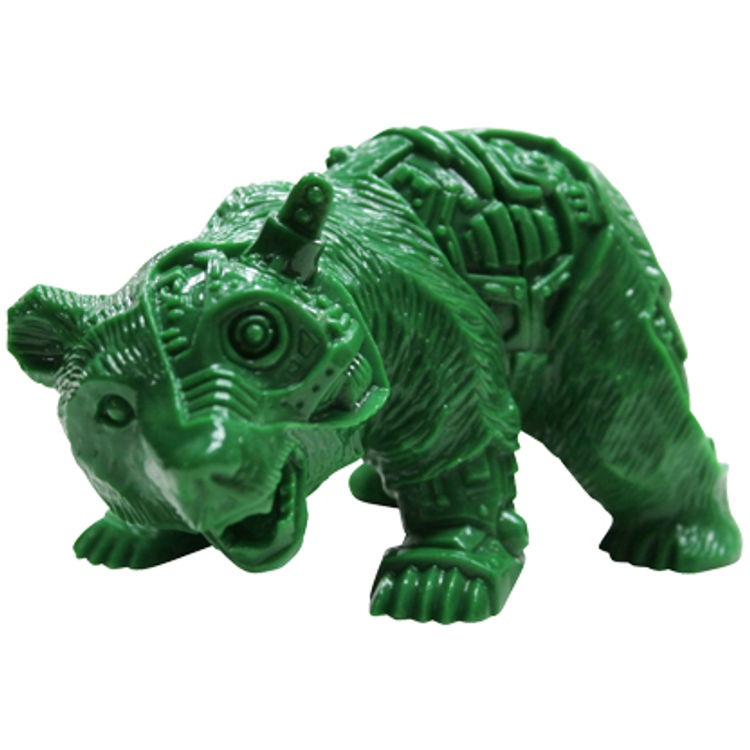 Kumaborg Green Army bear Vogue by Takepico