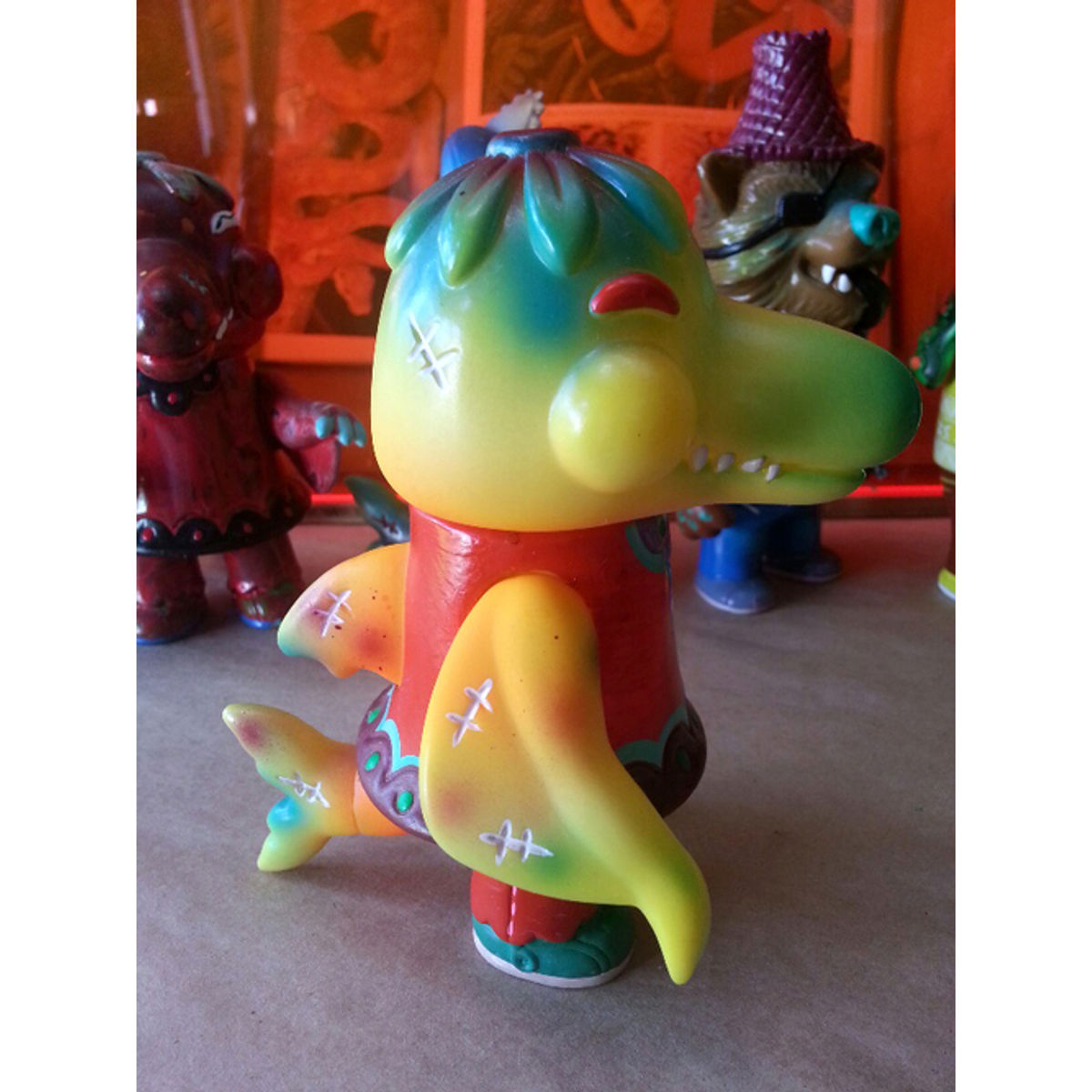 Dolly the Dolphin Yellow Vinyl