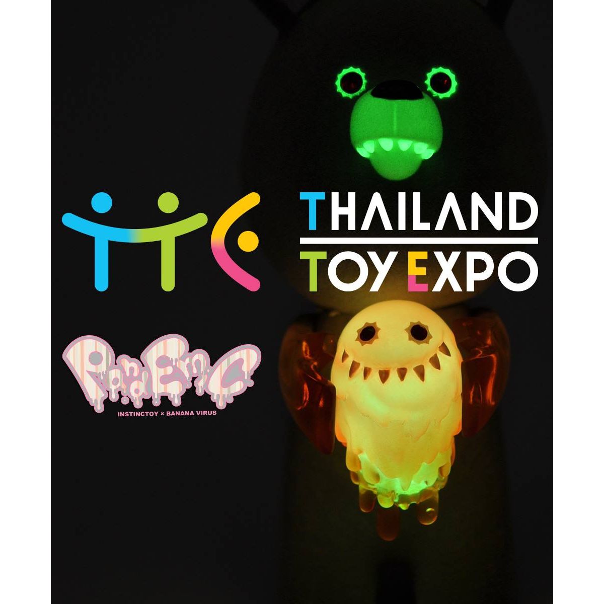 INSTINCTOY x BanaNa ViruS "PandEmiC" 8th color "Milk Tea Dwarf" ( TTE Exclusive )