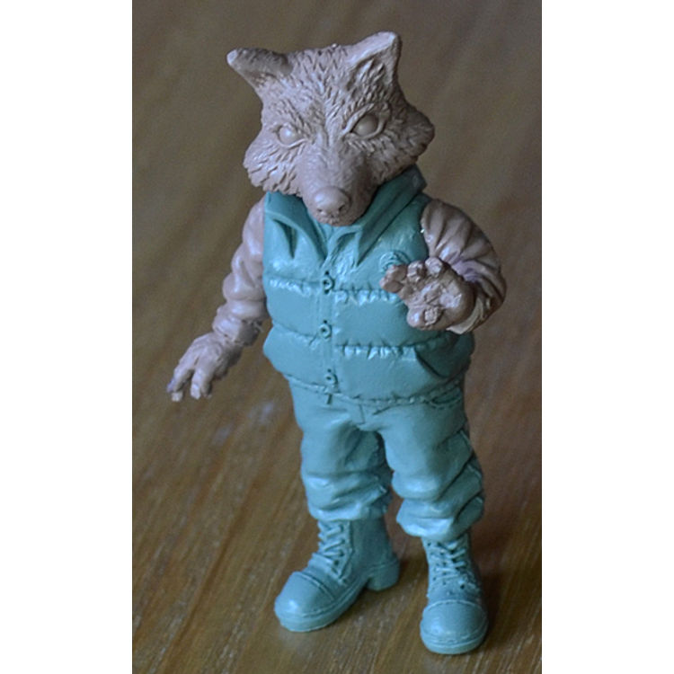Darwin (green/brown mixed parts) by Dory (Daniel Yu)