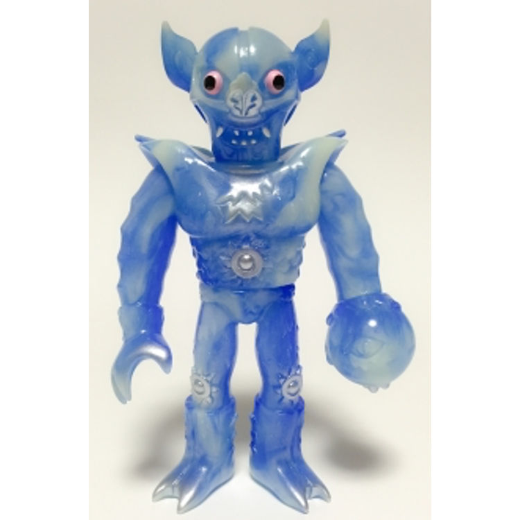 Jeff - clear blue and glow marbled ( Toycon UK 2015 Exclusive ) by Bwana Spoons