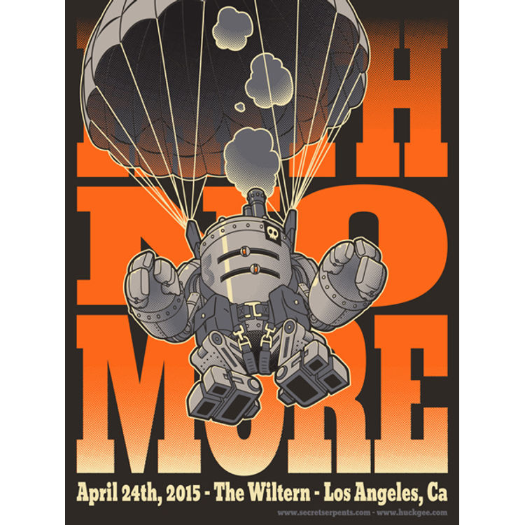FAITH NO MORE - Los Angeles 2015 ( REGULAR EDITION ) by Huck Gee