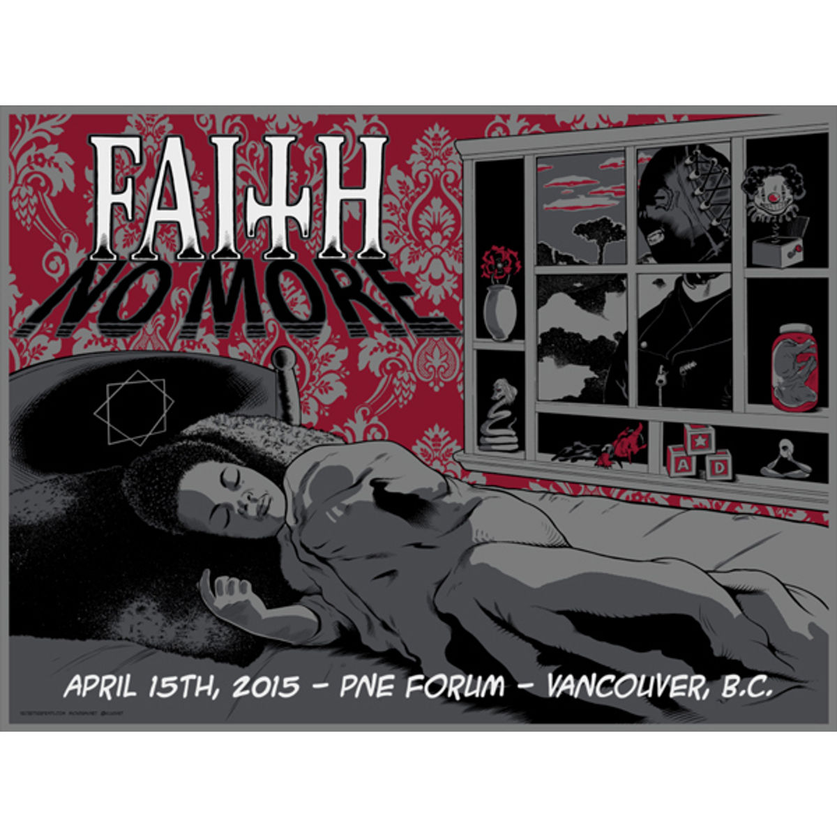 FAITH NO MORE - Vancouver 2015 ( REGULAR EDITION )
