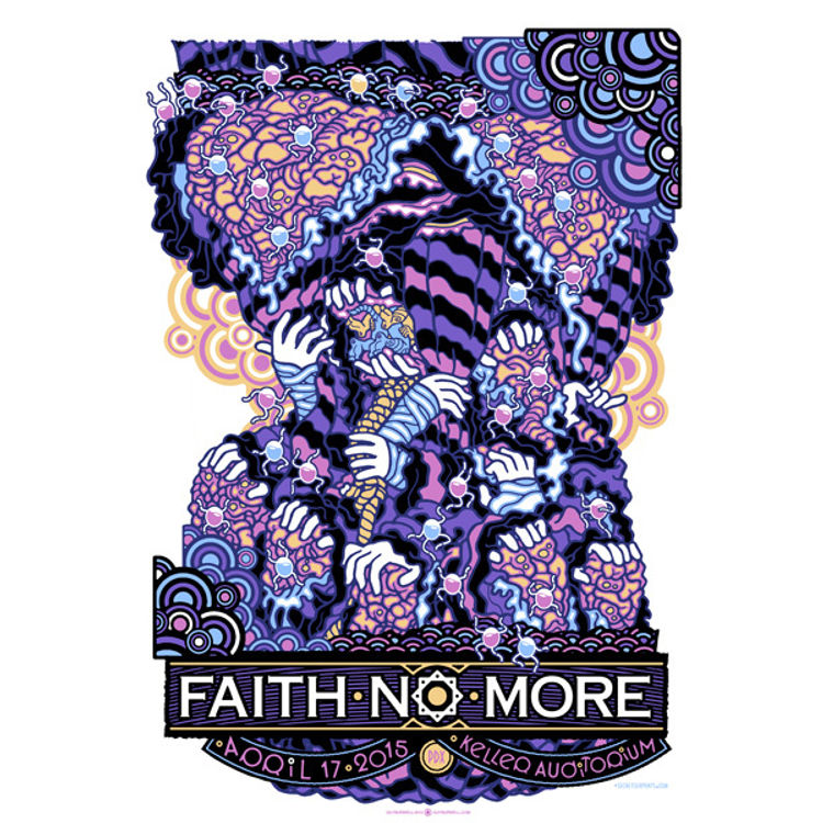 FAITH NO MORE - Portland 2015 ( REGULAR EDITION ) by Guy Burwell