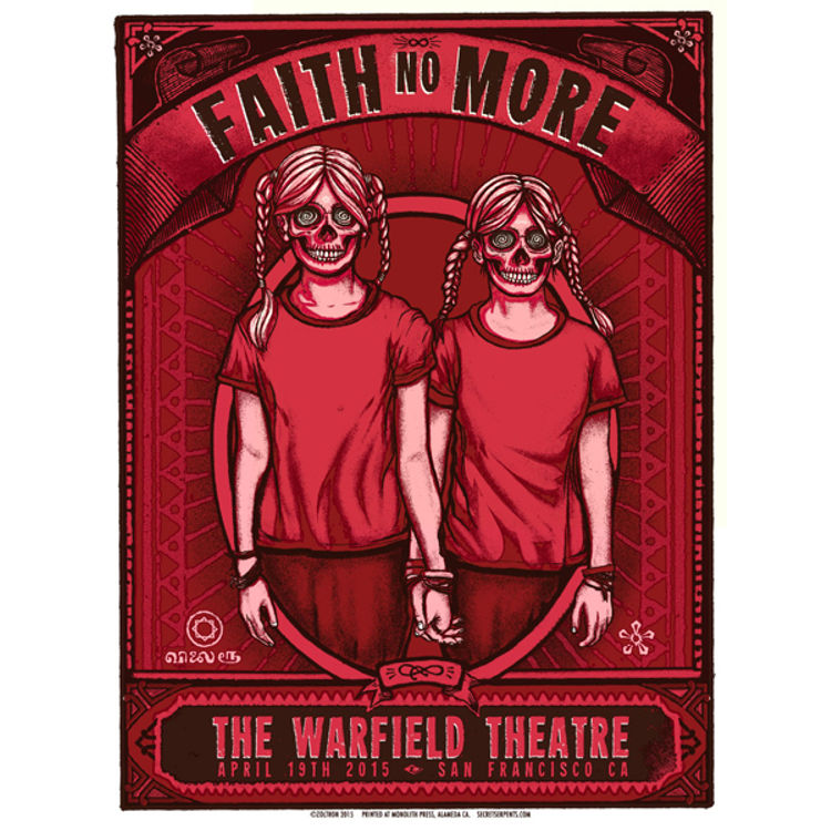 FAITH NO MORE - San Francisco 2015 ( REGULAR EDITION ) by Zoltron