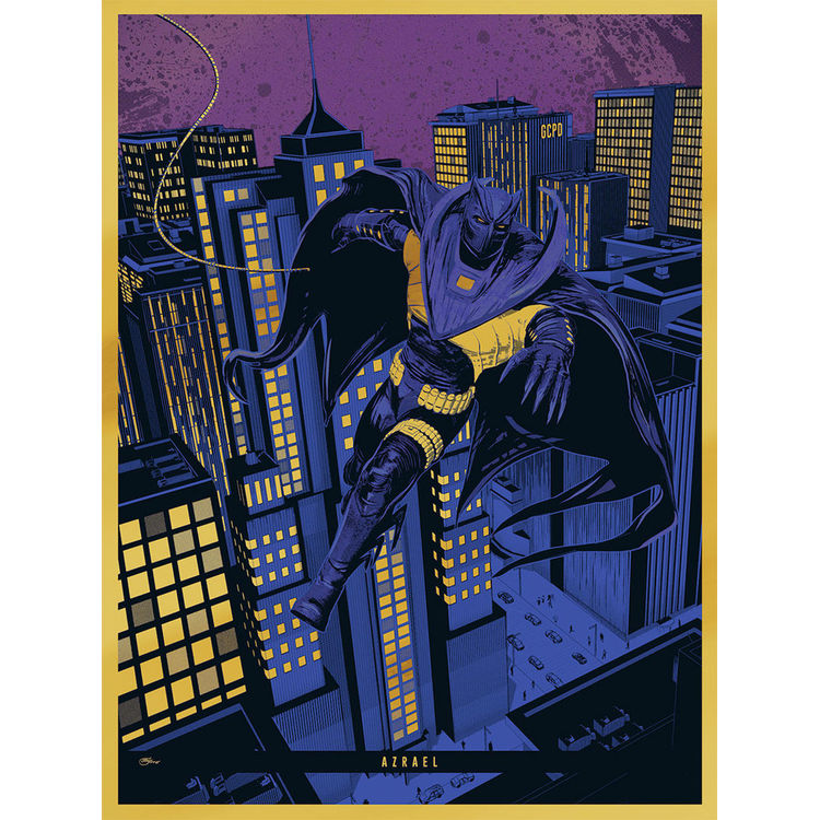 Azrael - Gold Foil by Chris Skinner
