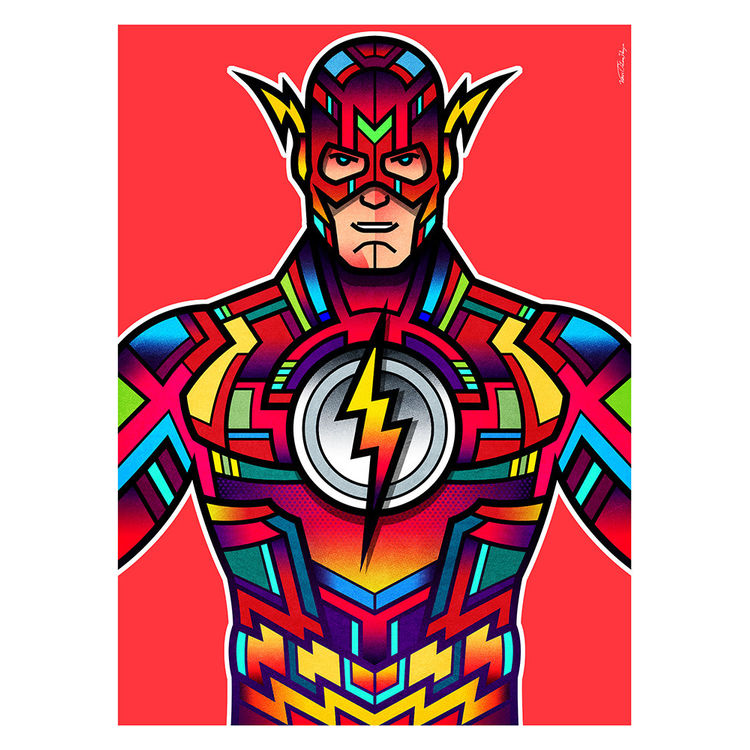 Superhero: Flash by Van Orton