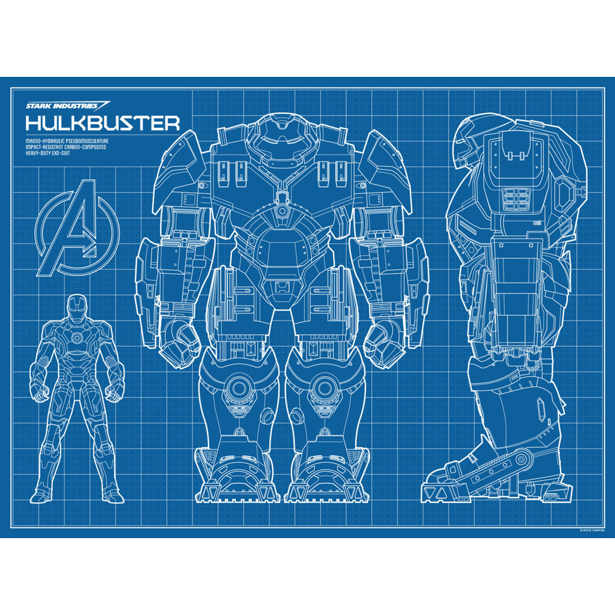 Hulkbuster Blueprint