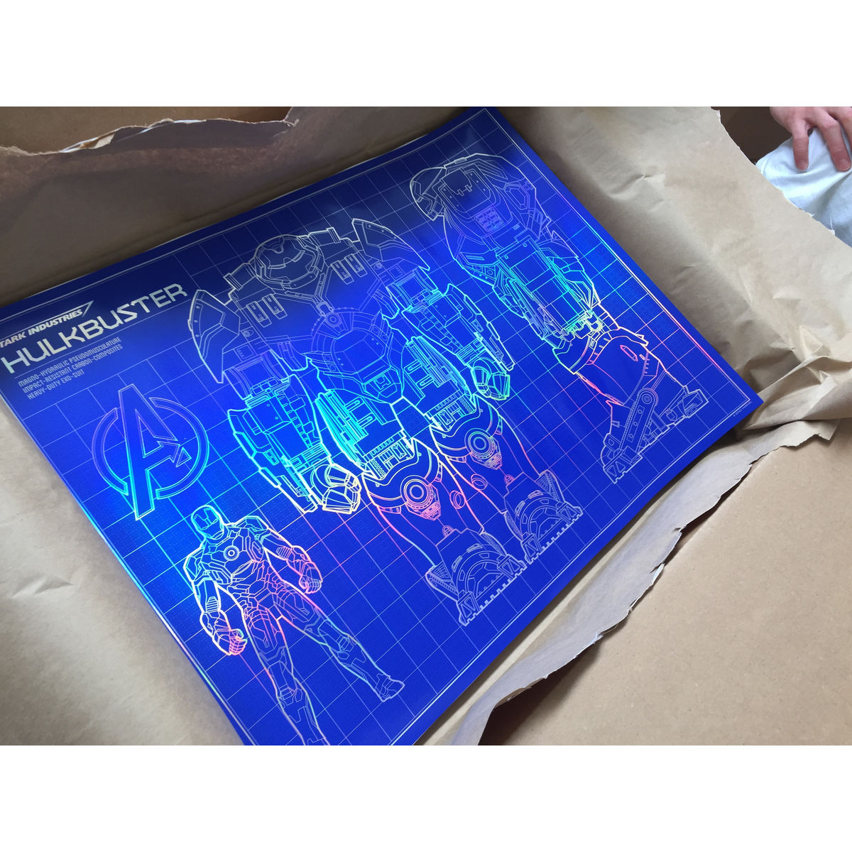 Hulkbuster Blueprint