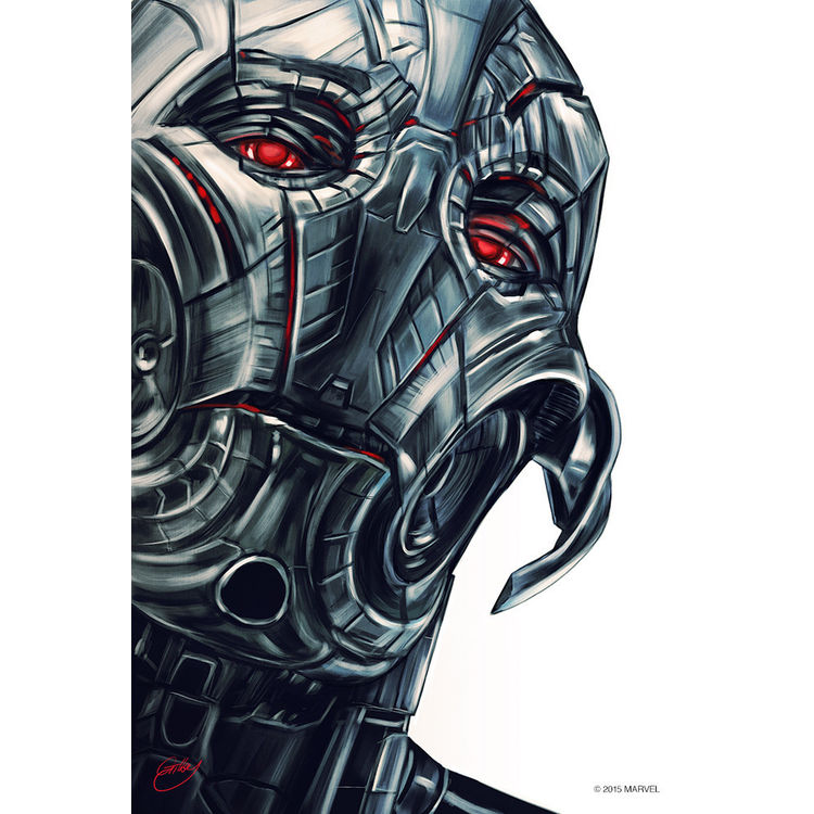 Ultron Portrait by Sam Gilbey