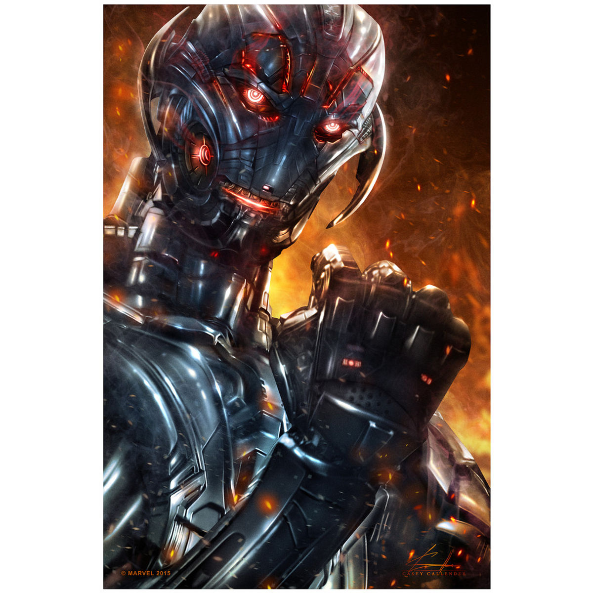 Ultron - Metallic Paper Variant