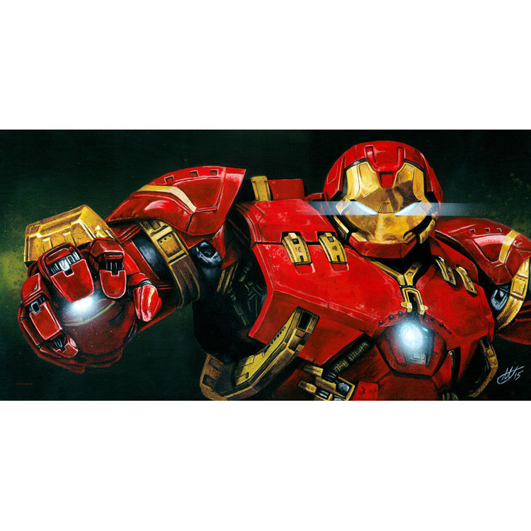 Right, don't mention puny Banner... - Original by Tony Hodgkinson