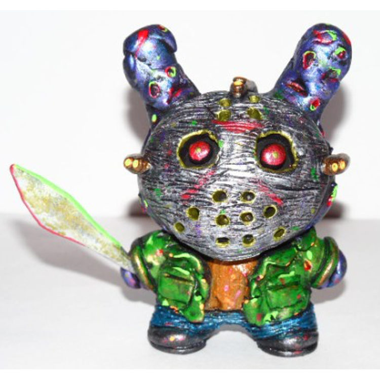 Jason "Friday the 13th" Dunny by Tru Slithers