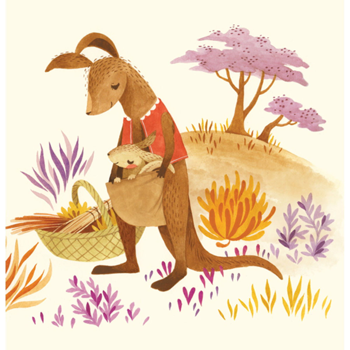 BUNNY ROO - MOM & BABY KANGAROO PG 10-11