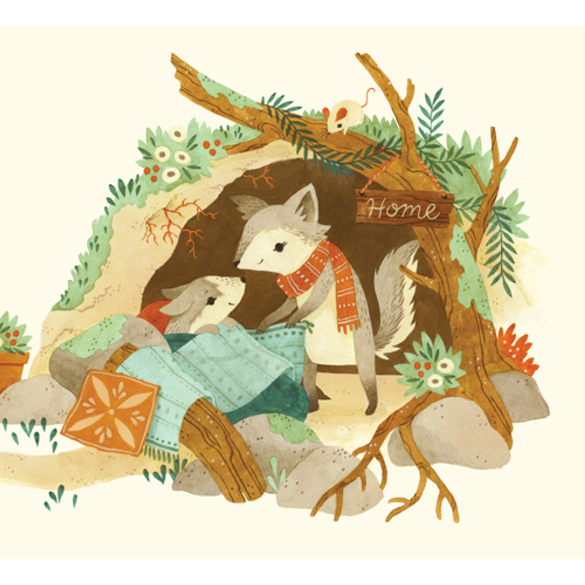 BUNNY ROO - MOM & BABY WOLF PG 18-19