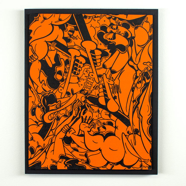 Word Down - Original Artwork by Rime