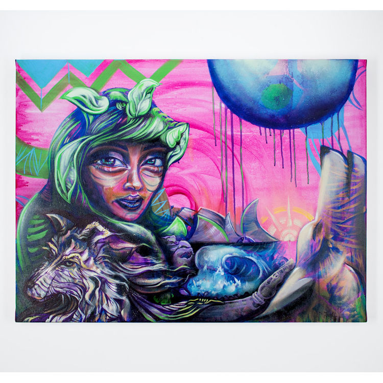 Riding Green In The Hood by Erin Yoshi