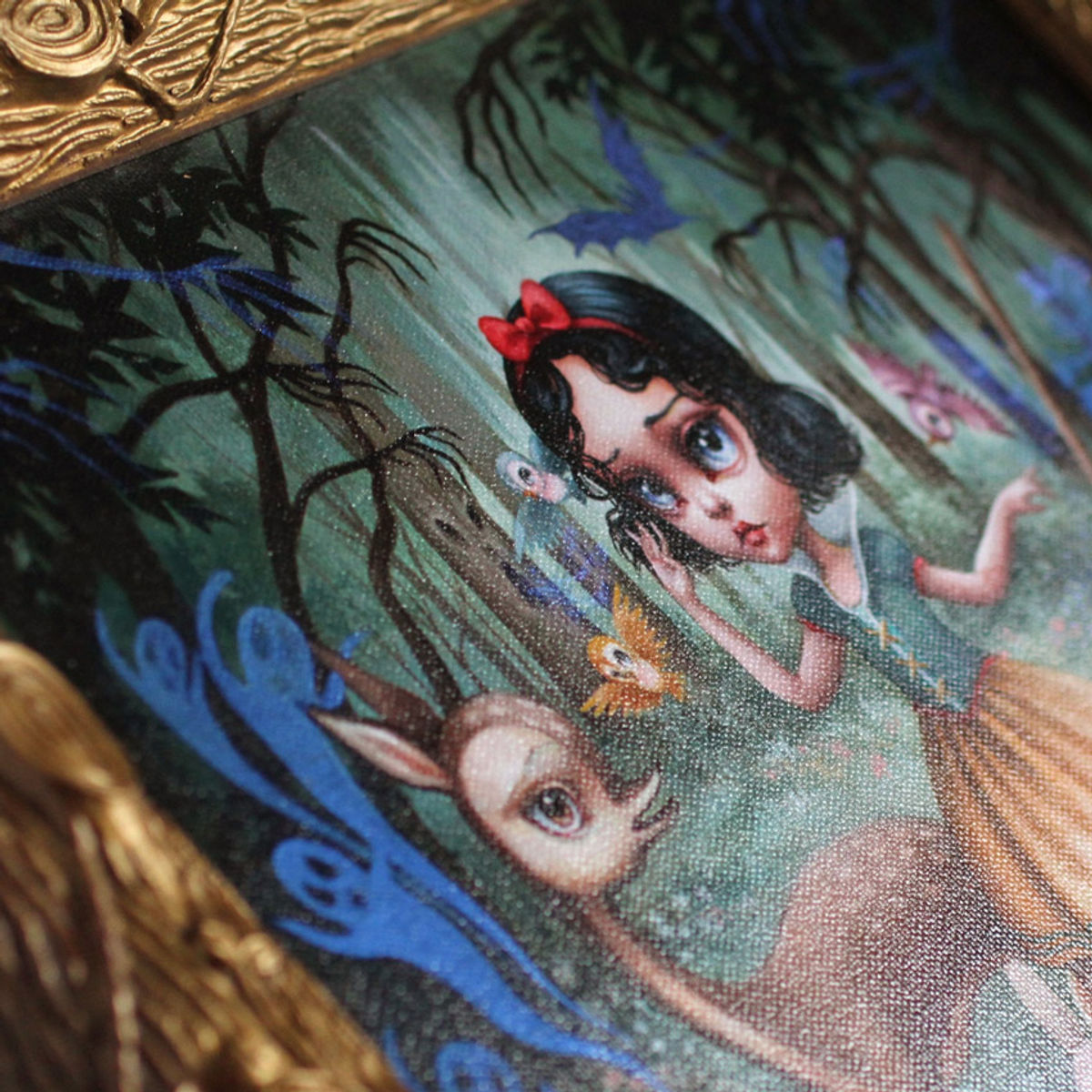 Snow White In The Black Forest - Original Artwork