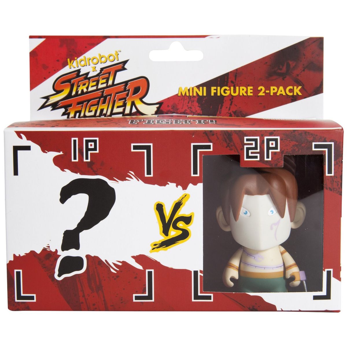 Kidrobot Street Fighter Vega Mini Figure, 2-Pack