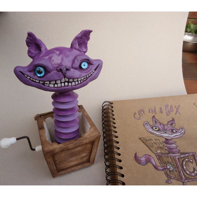Cat in a box by Pickled Circus (Matthew Roby)