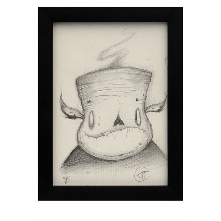 Frankendork (drawing) by Joe Scarano