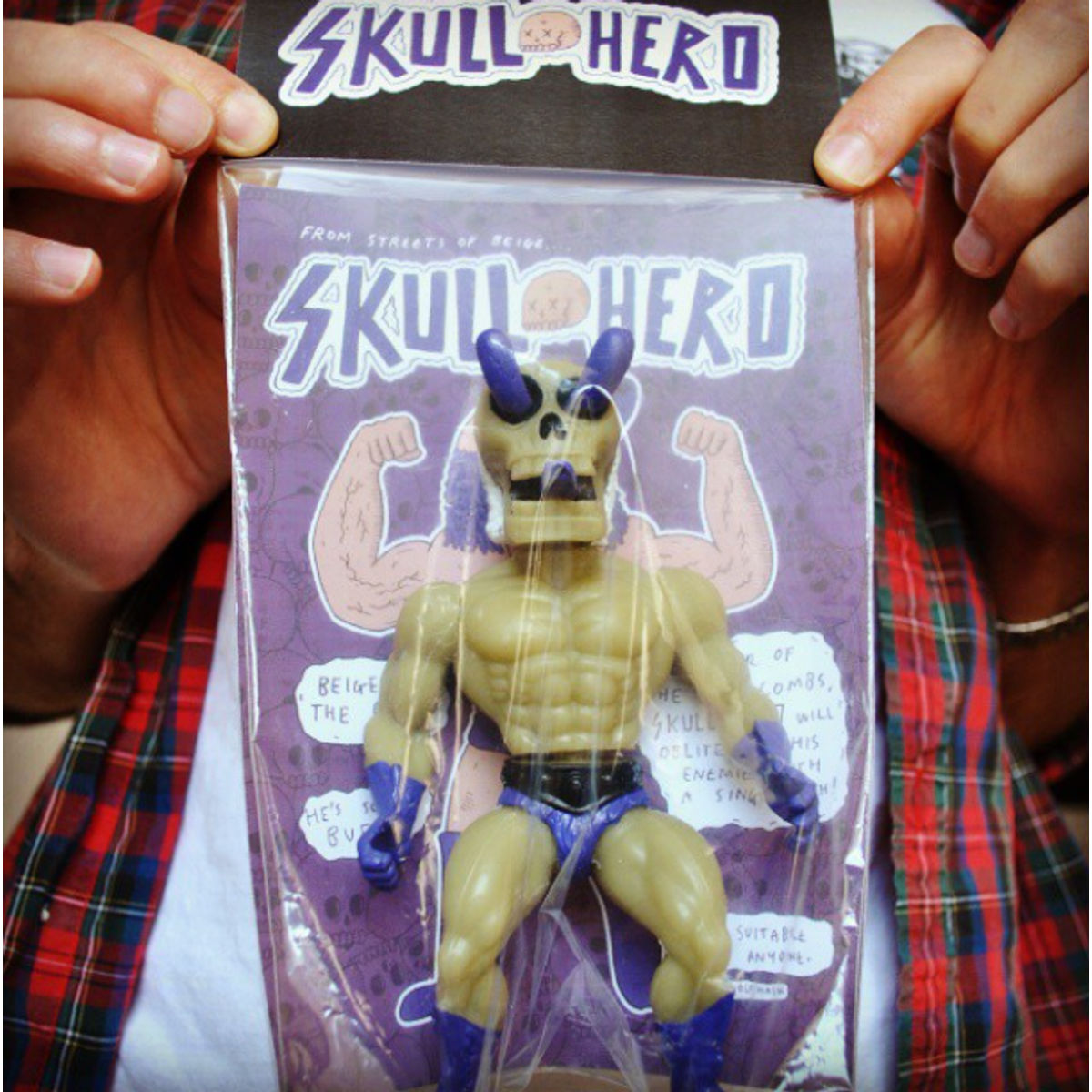 SKULL HERO BOOTLEG ACTION FIGURE