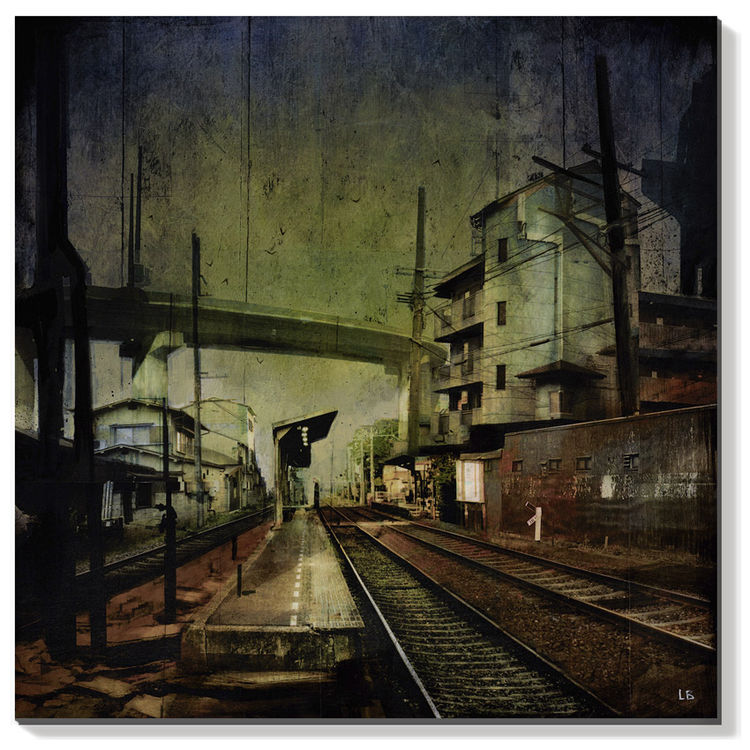 Waiting - Original Artwork by Liz Brizzi