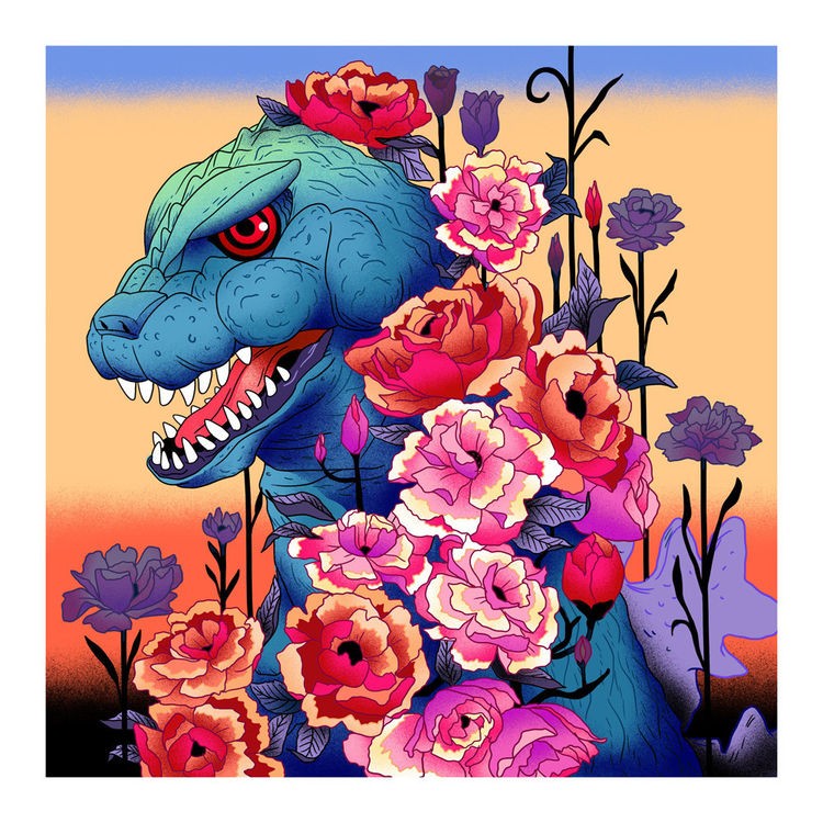 Atomic Kaiju - Print by Julia Sonmi Heglund
