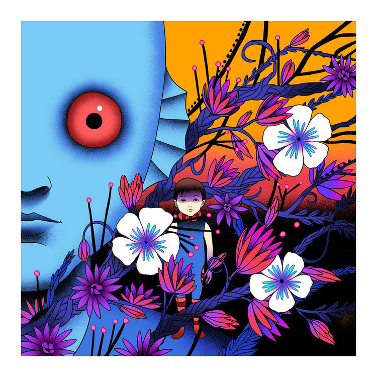 Terr Loves Tiwa - Print by Julia Sonmi Heglund