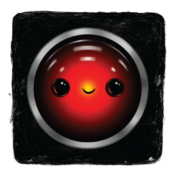 HAL - Print by Tomi Monstre