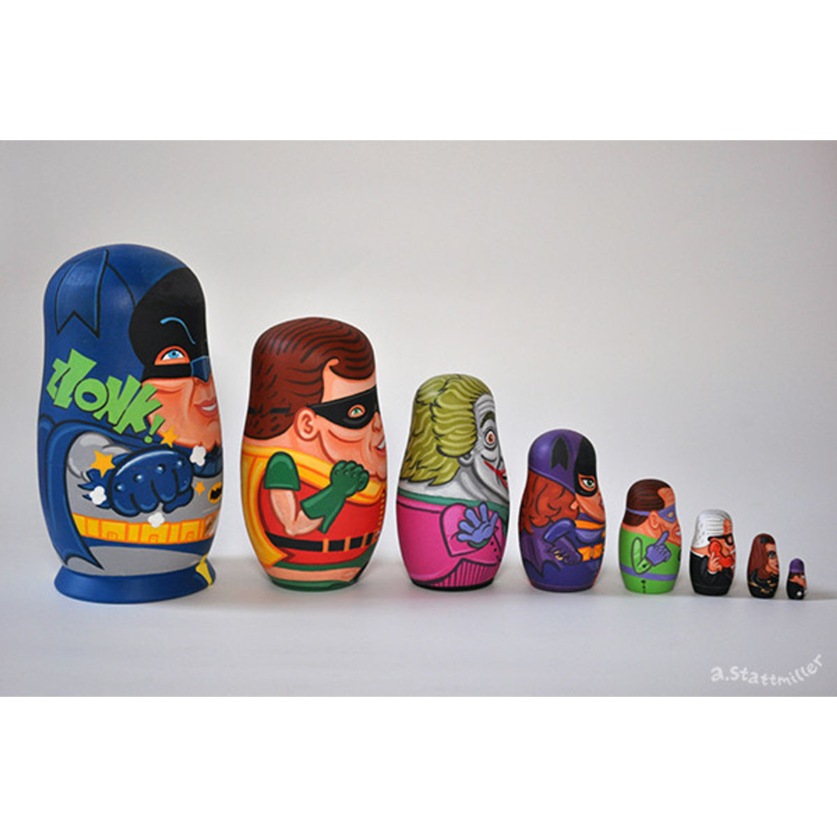 Batman Nesting Dolls
