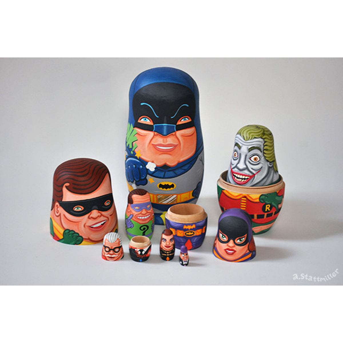 Batman Nesting Dolls